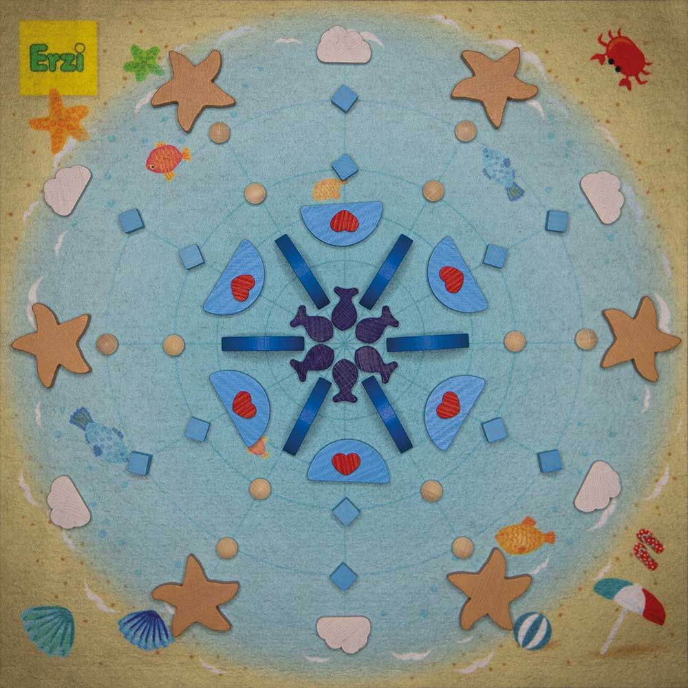 Erzi - Wooden Mandalay Ocean Toys