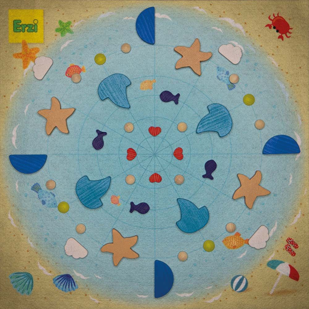 Erzi - Wooden Mandalay Ocean Toys