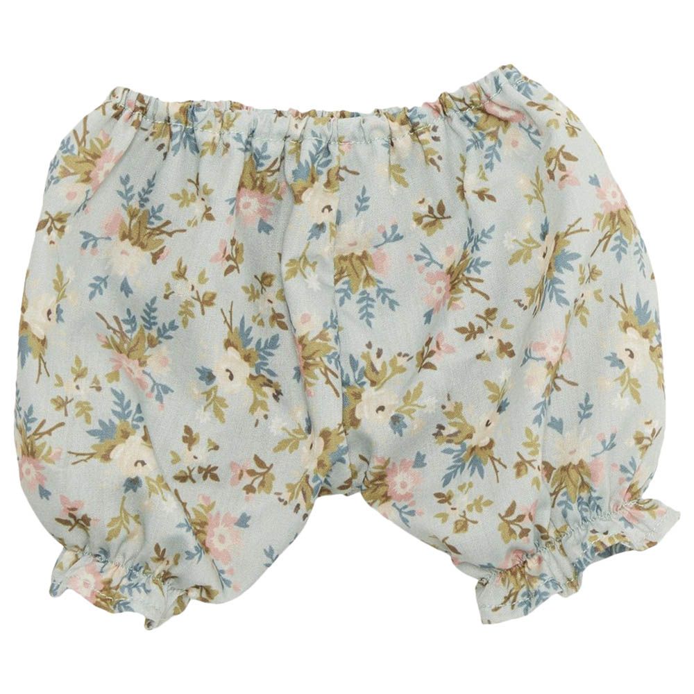 ByAstrup - Doll Pants - Mint Flowers 