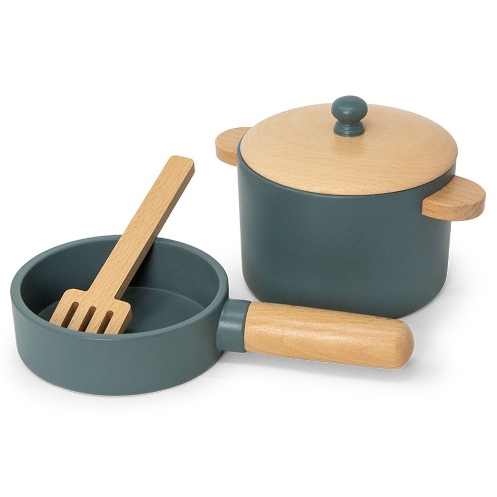 Mamamemo - Pot and Pan Set - Green