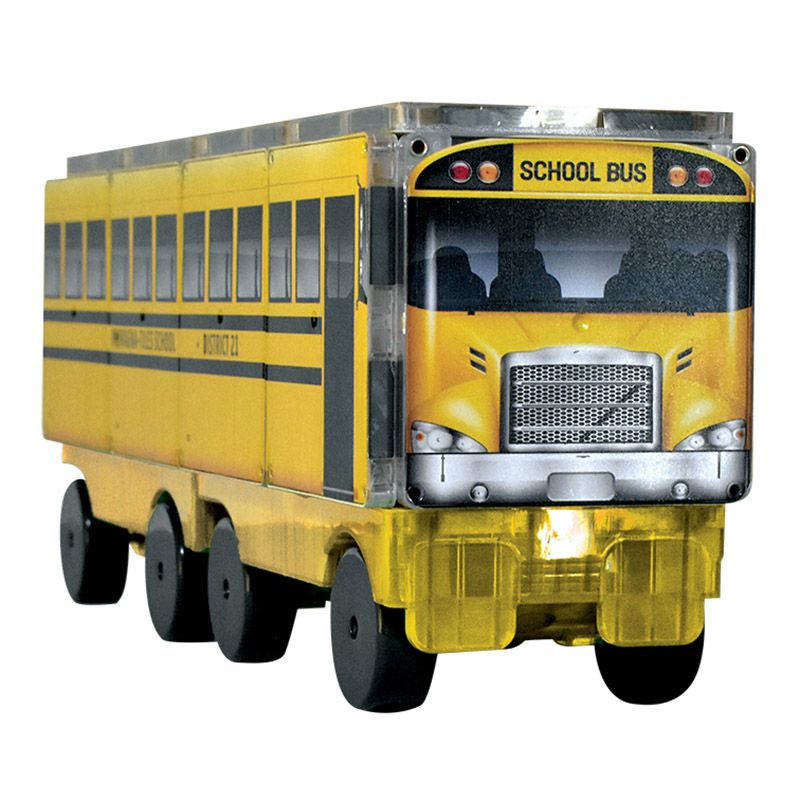 MAGNA-TILES - Structures 123 School Bus