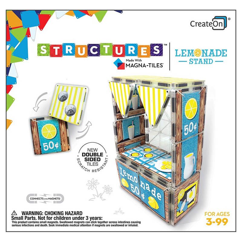 MAGNA-TILES - Structuresdollars And Cents Lemonade Stand