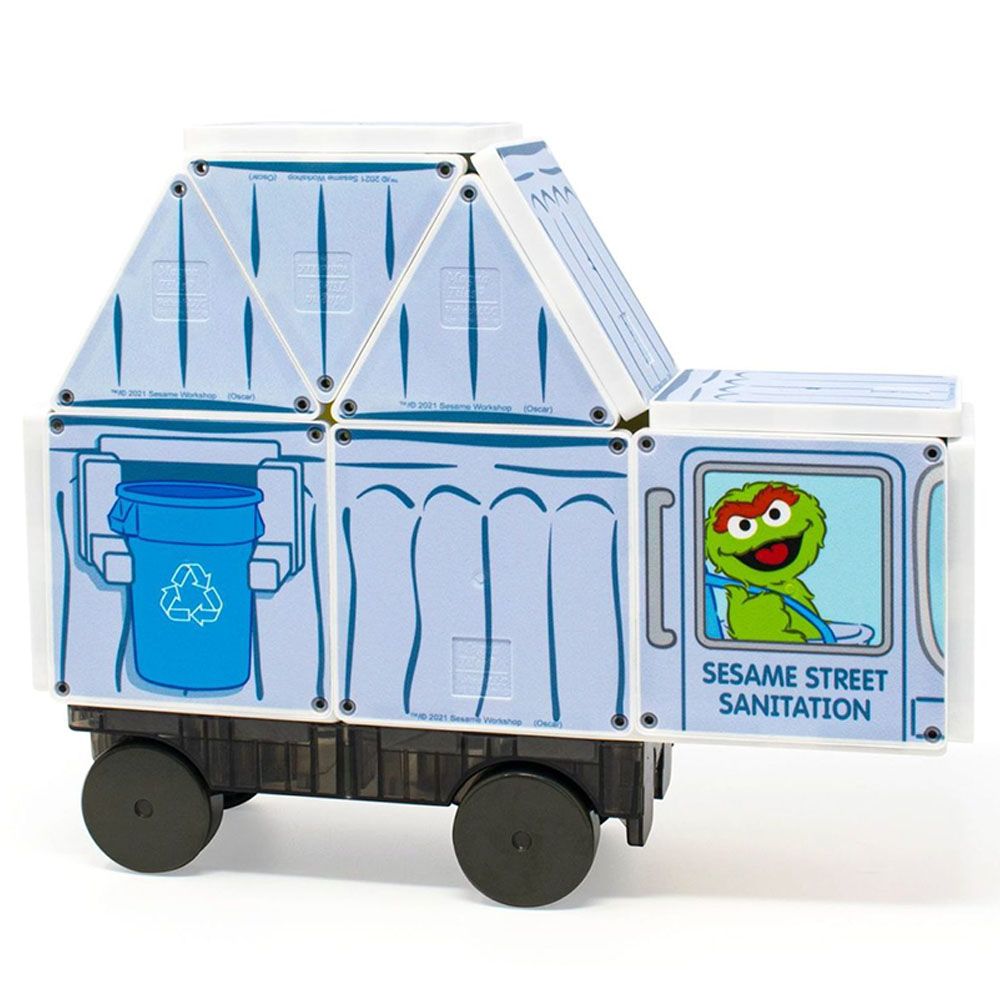 MAGNA-TILES - Structures Garbage Truck