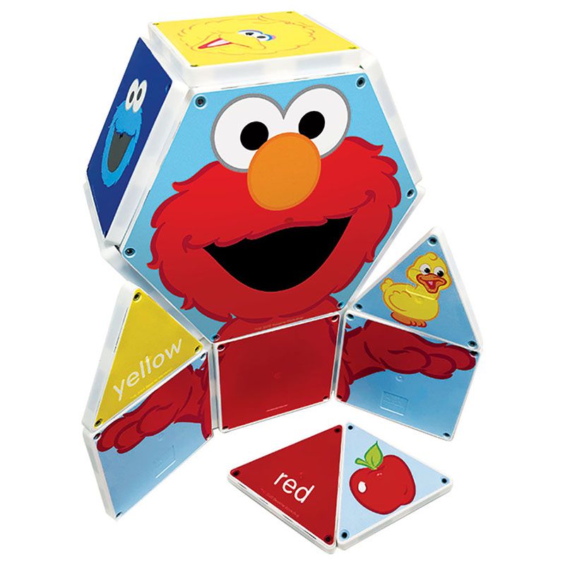 MAGNA-TILES - Structures Colors With Elmo