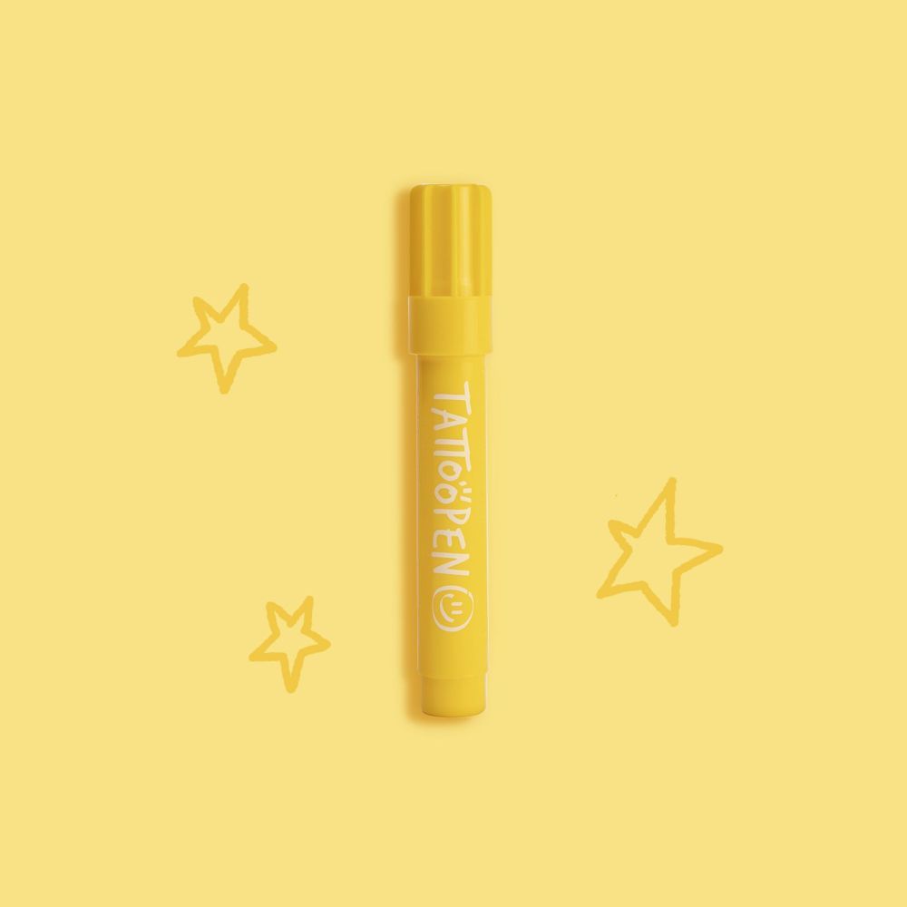 Nailmatic Kids - Tattoo Pen - Yellow