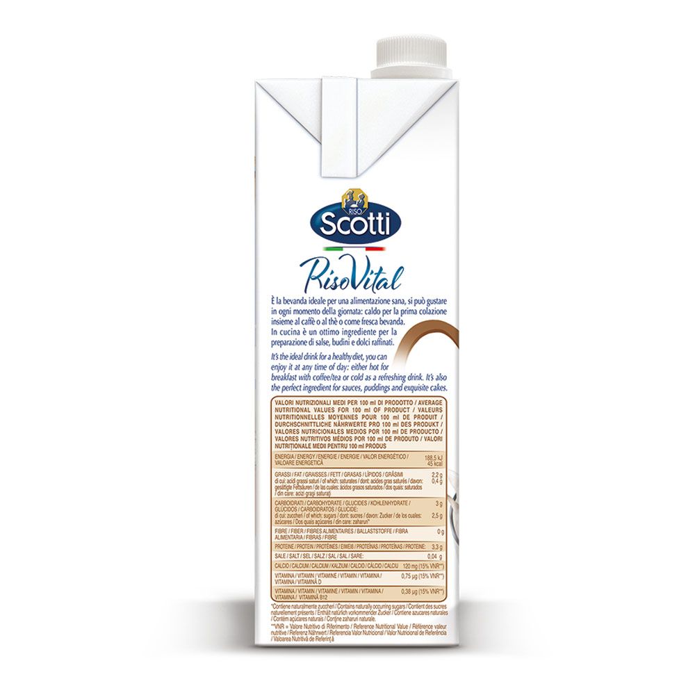 Riso Scotti - Riso Vital Soya Milk 1L 