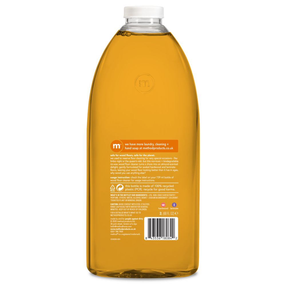 Method - Wood Floor Cleaner Almond Refill - 2L