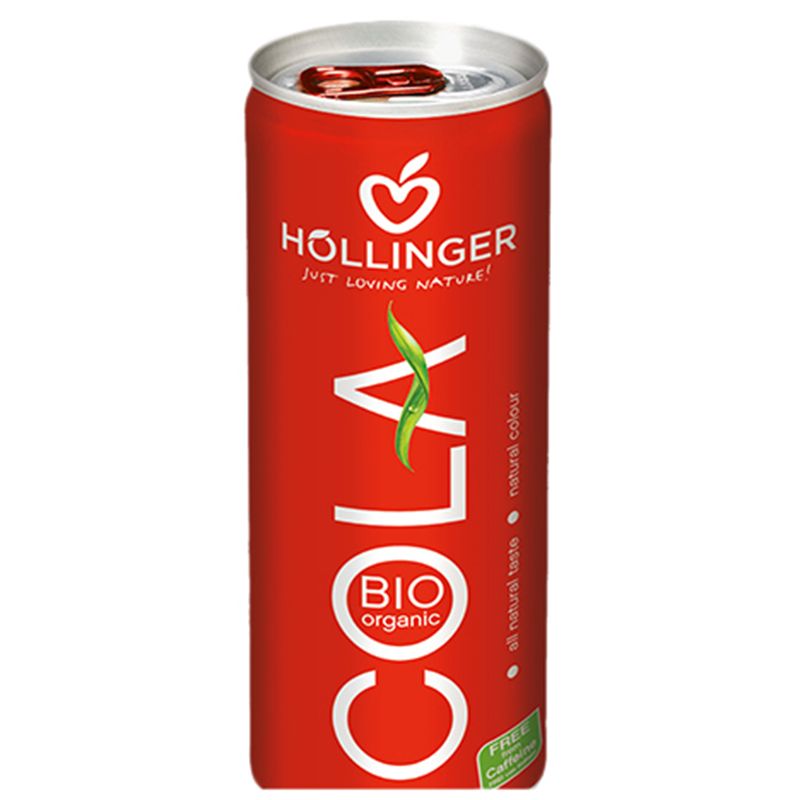 Hollinger Organic Cola 250ml Can