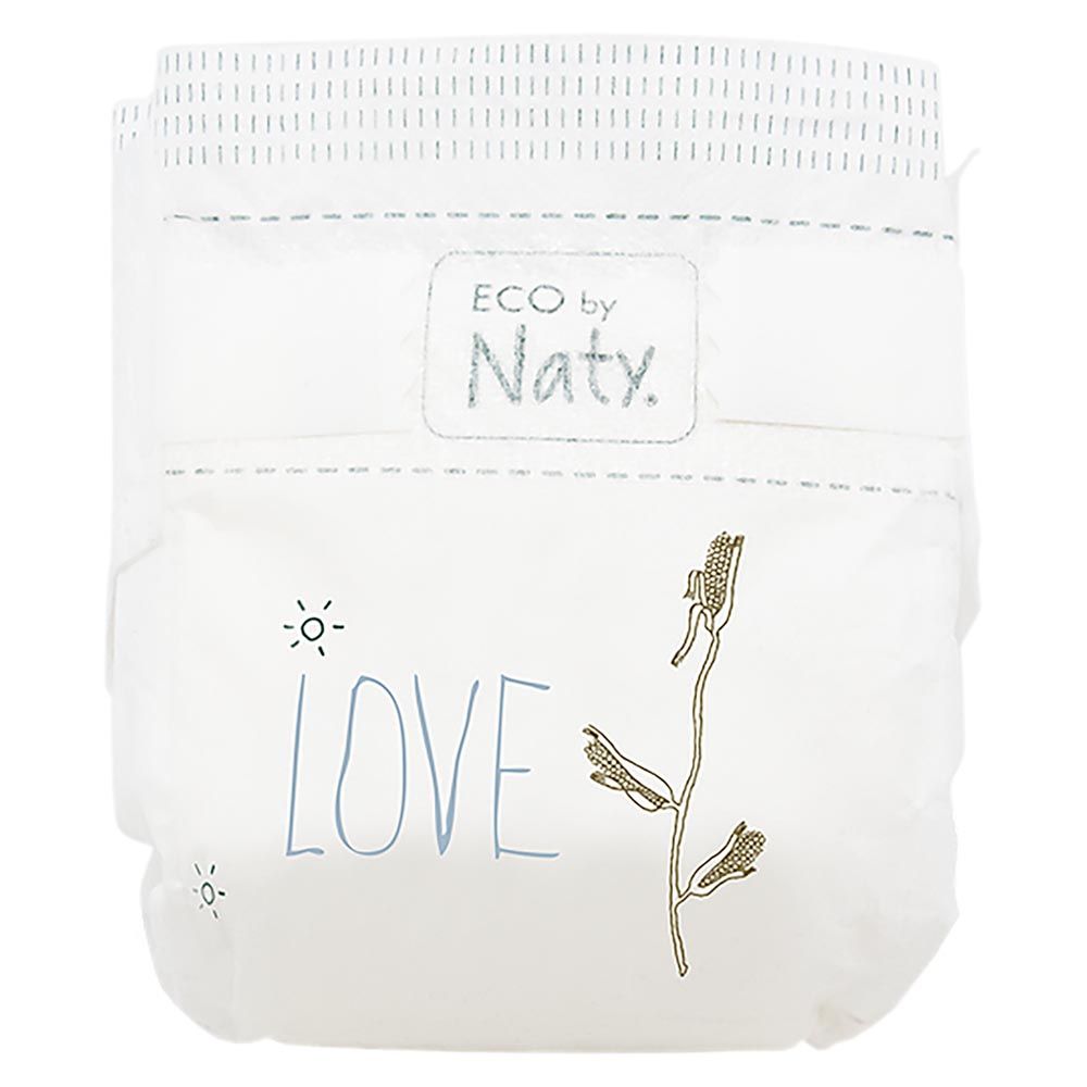 Naty - Diapers Size 2, 33 pcs (3-6 kg, 6-13 lbs)