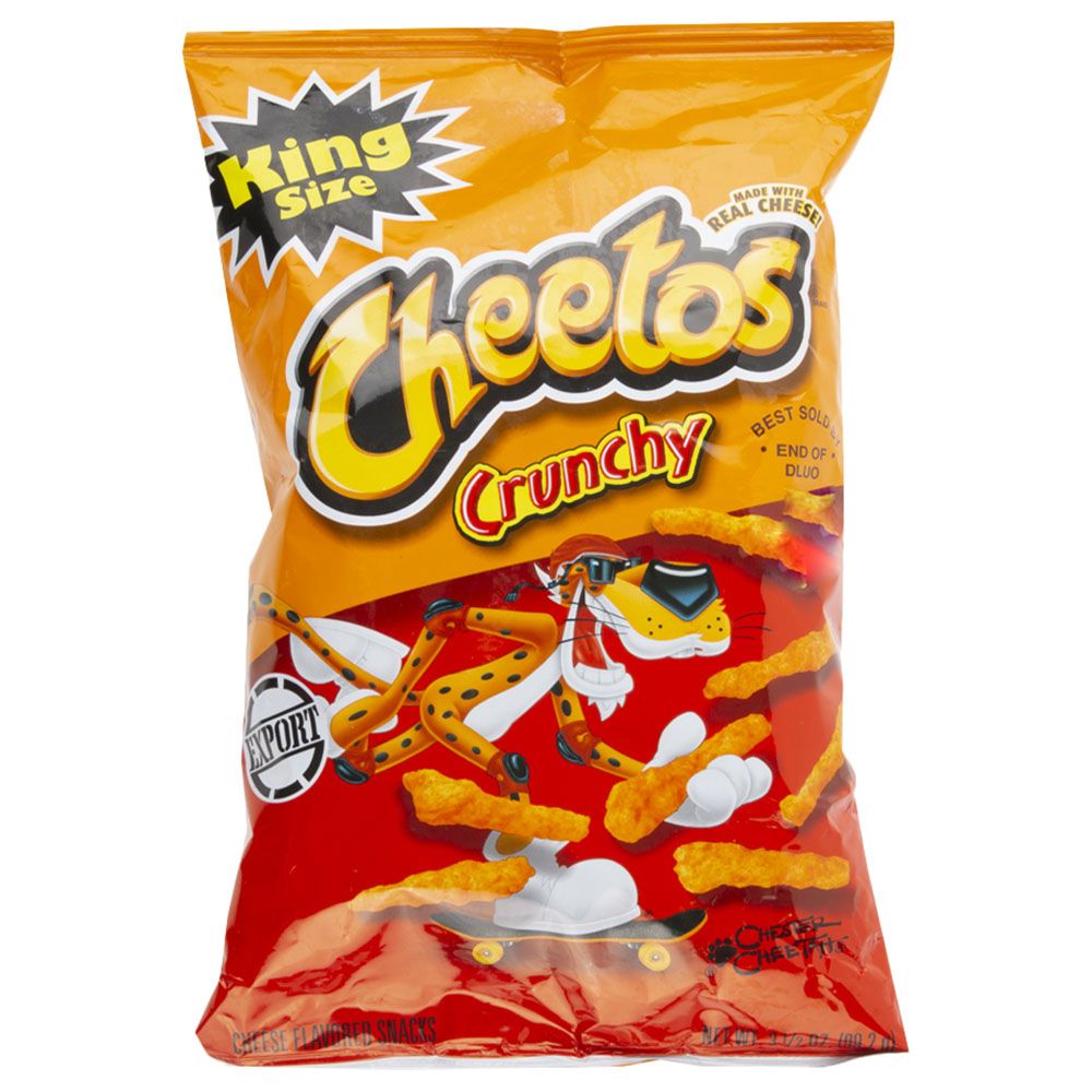 Cheetos - Crunchy Cheese Flavored Snacks 3.5 Oz