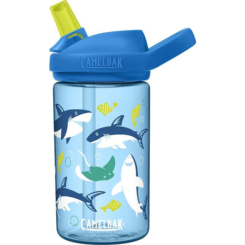 CamelBak - Eddy+ Kids Water Bottle 400ml - Sharks and Rays