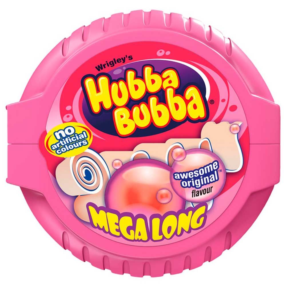 Hubba Bubba - Fruit Mega Long Bubble Gum 56g