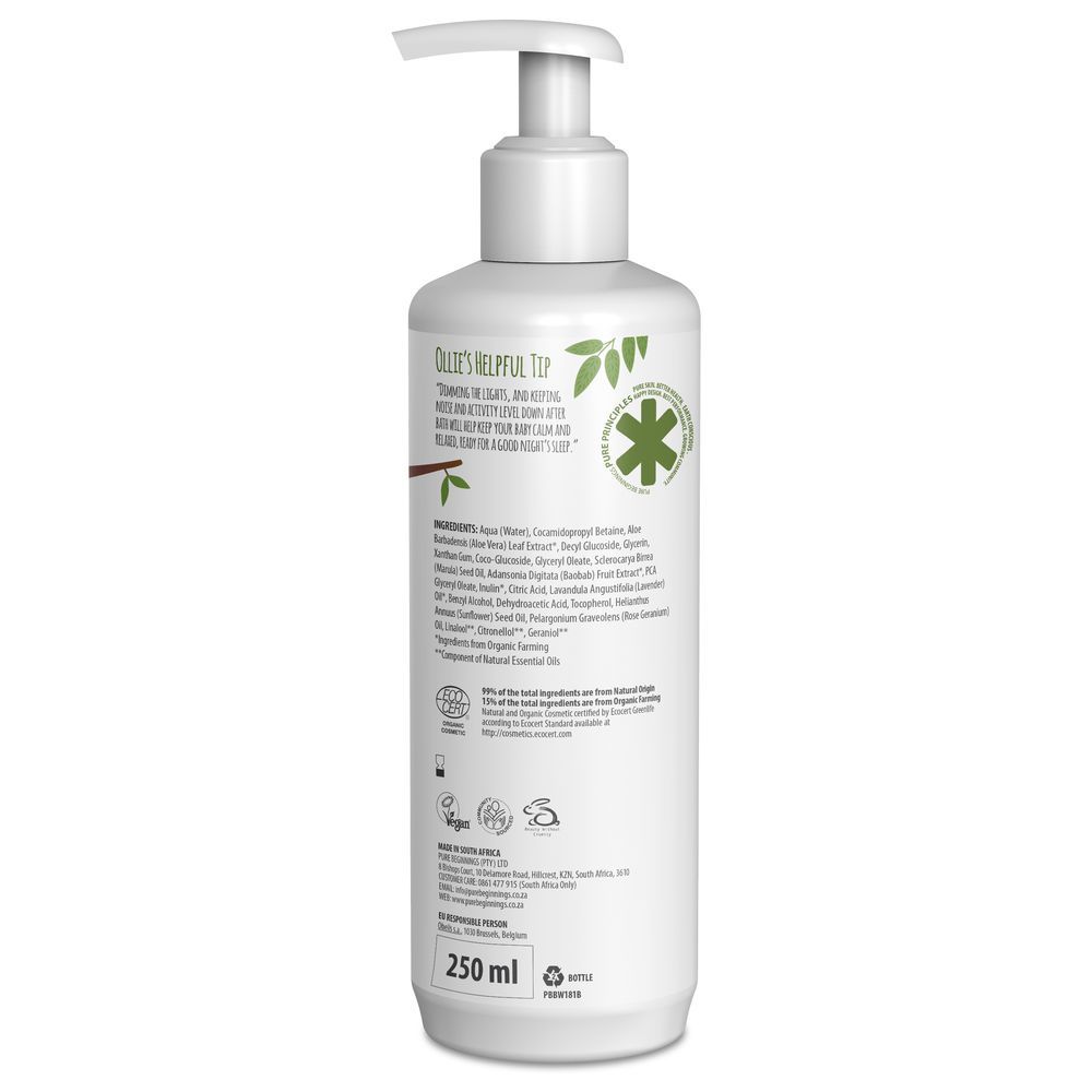 Pure Beginnings - Organic Soothing Baby Wash & Shampoo 500ml