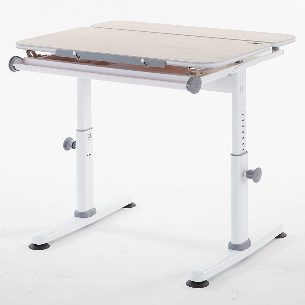 K2Y - M2+XXS Desk With Drawer - Locust/White