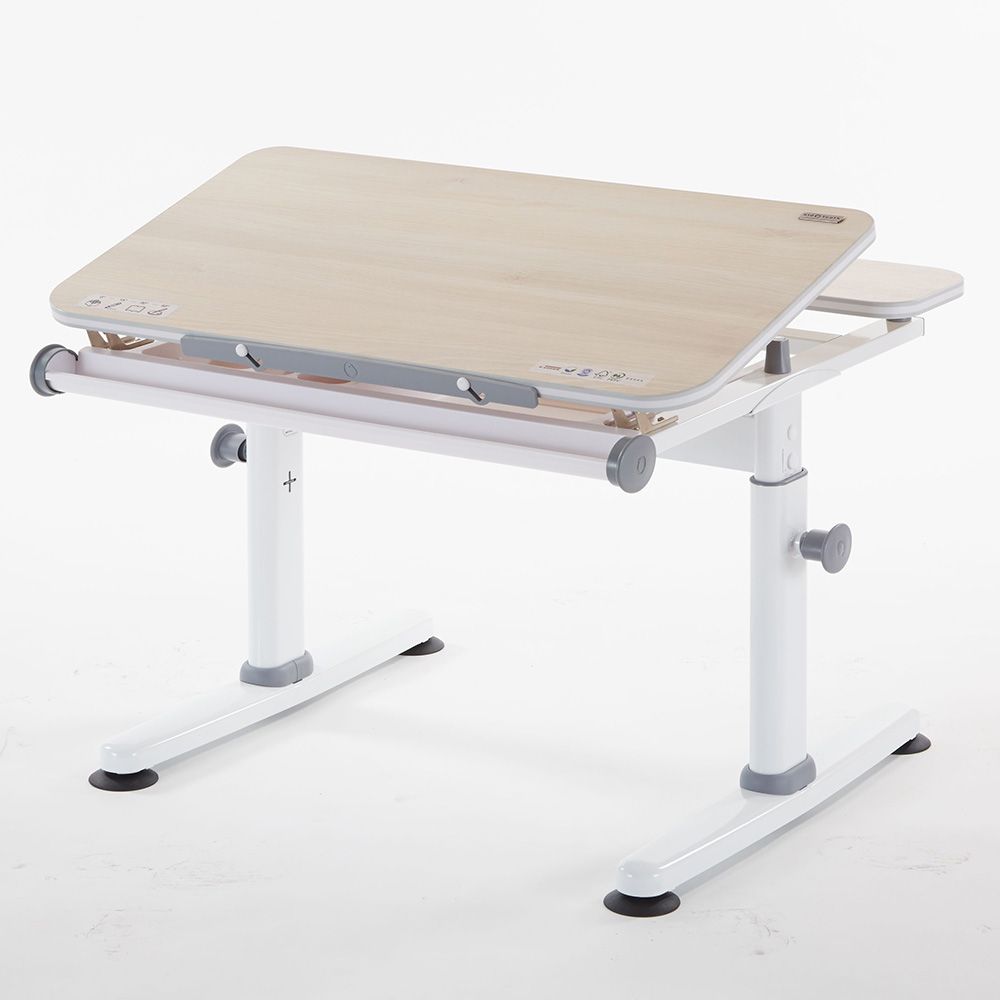 K2Y - M2+XXS Desk With Drawer - Locust/White