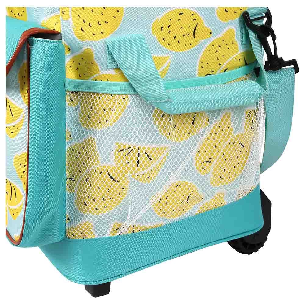 Arctic Zone - Insulated Rolling Tote - Lemonade