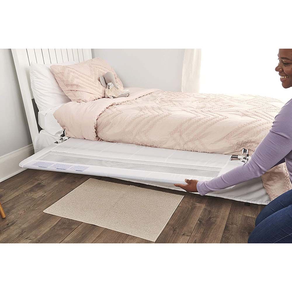 Regalo - HideAway Extra Long Bed Rail 138cm - White