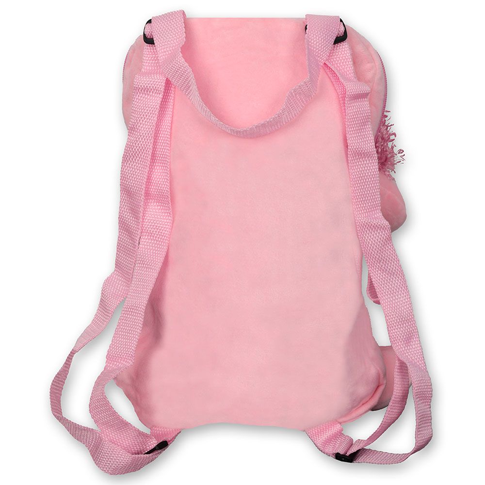 Cuddles - Poodle Pinky Plush Backpack - 14-Inch