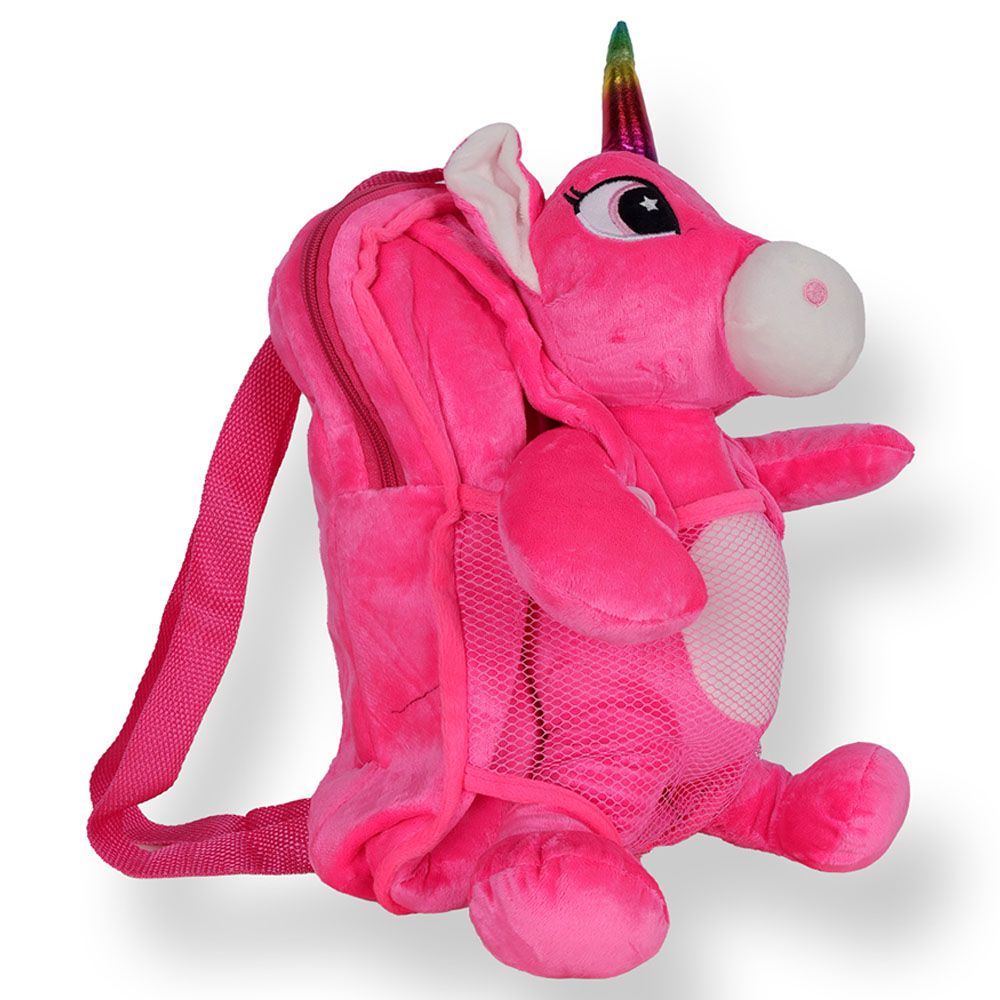 Cuddles - Unicorn Plush Backpack - 14-Inch