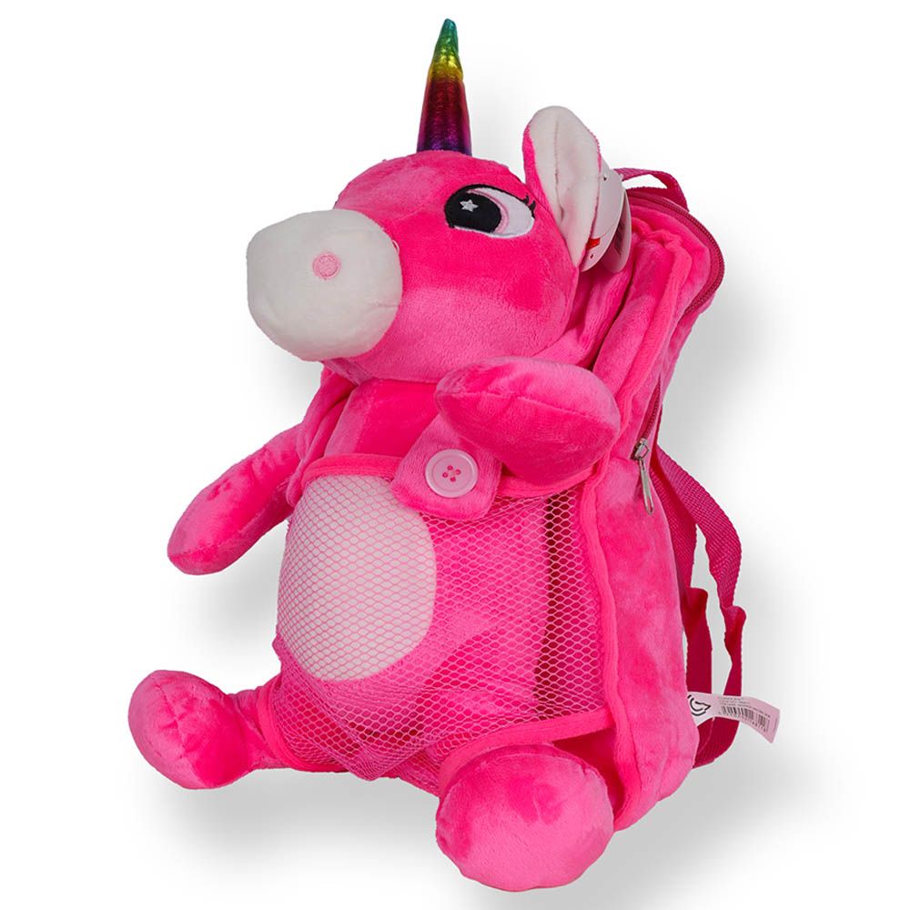 Cuddles - Unicorn Plush Backpack - 14-Inch