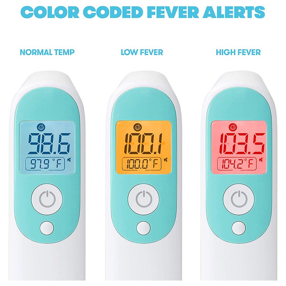 فرايدابيبي - ميزان حرارة للجبين والأذن بالأشعة تحت الحمراء 3 في 1