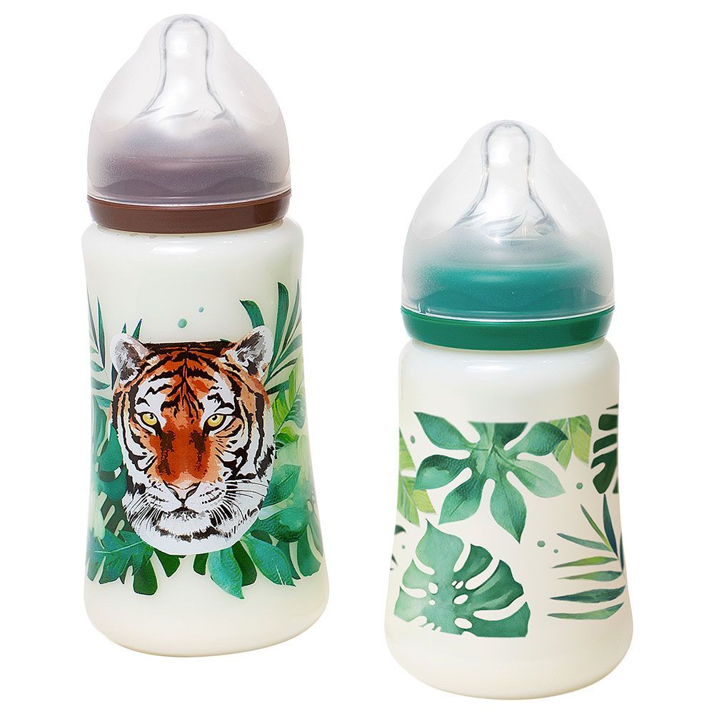 Tommy Lise - Wide Neck Set of Baby Bottles - Wild And Free