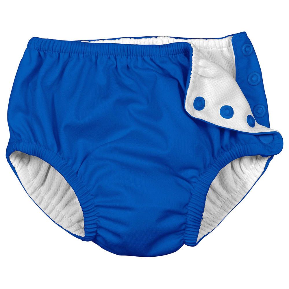 Green Sprouts - Snap Swimsuit Diaper - Royal Blue