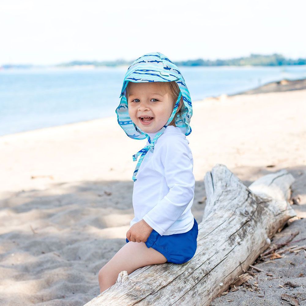 Green Sprouts - Snap Swimsuit Diaper - Royal Blue