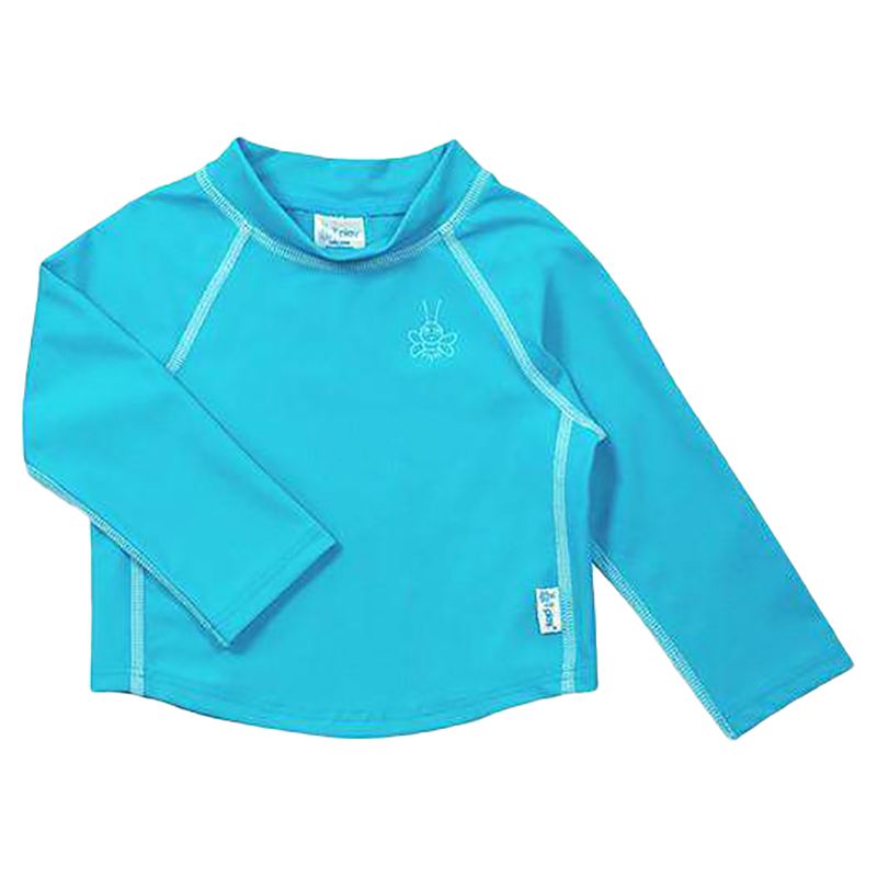 Green Sprouts - Long Sleeve Rashguard Shirt-Aqua