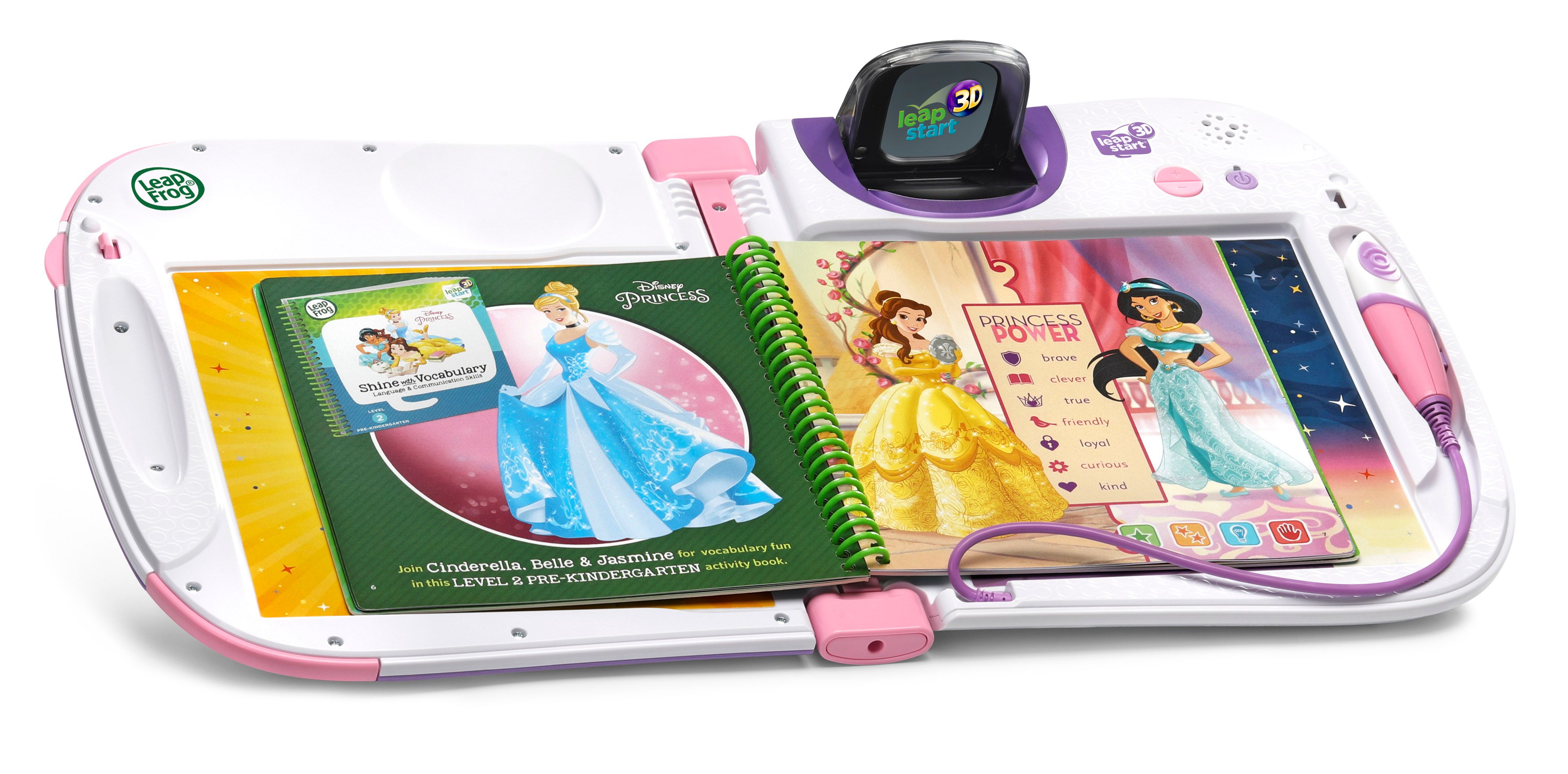 LeapFrog LeapStart 3D Holo Educational Book - Pink