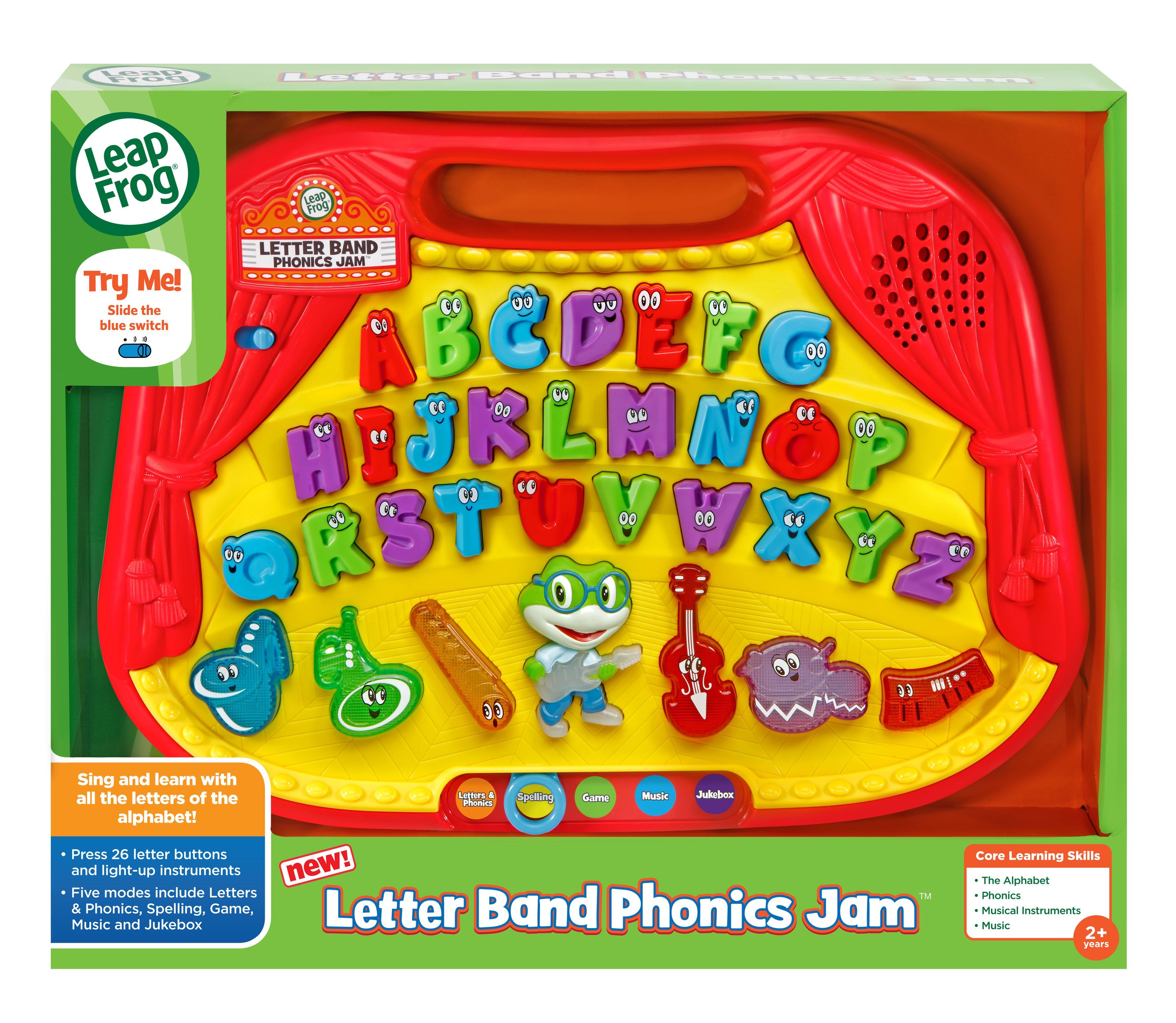 LeapFrog Letter Band Phonics Jam Toy