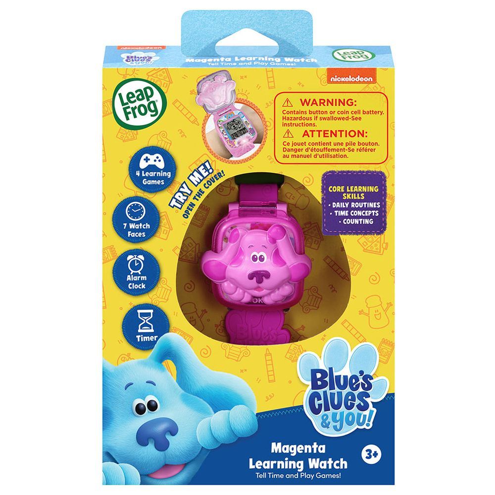 Leapfrog - Blue's Clues & You! Magenta Learn Watch - Pink