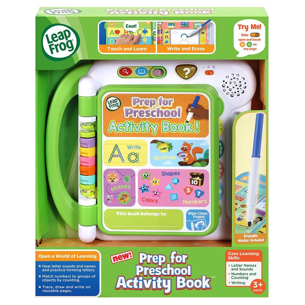 Leapfrog - Prep For Preschool Activity Book