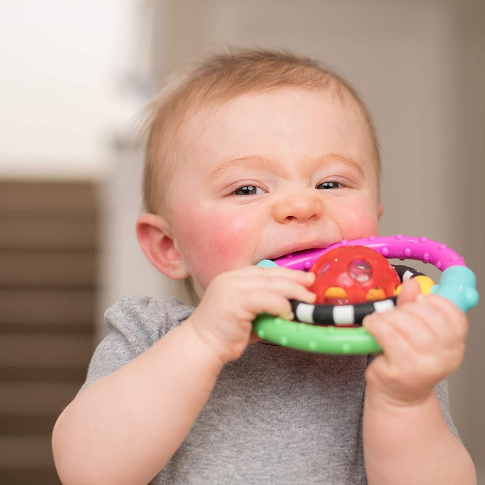 Sassy - Spin & Chew Flexible Ring Rattle