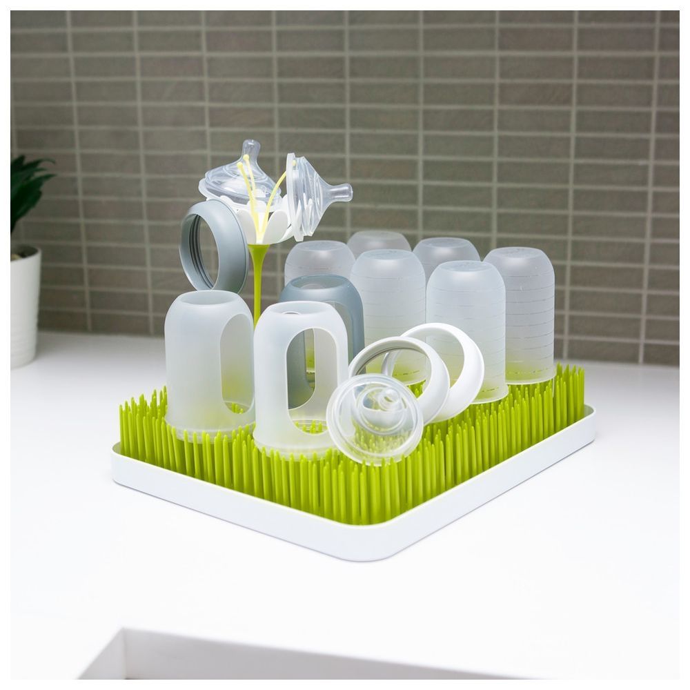 Boon - Lawn Countertop Drying Rack - Green