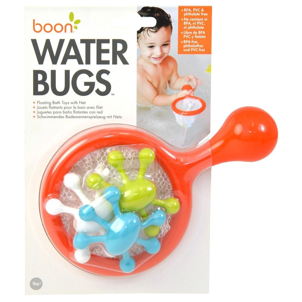 Boon - Water Bugs Bath Toy - Orange