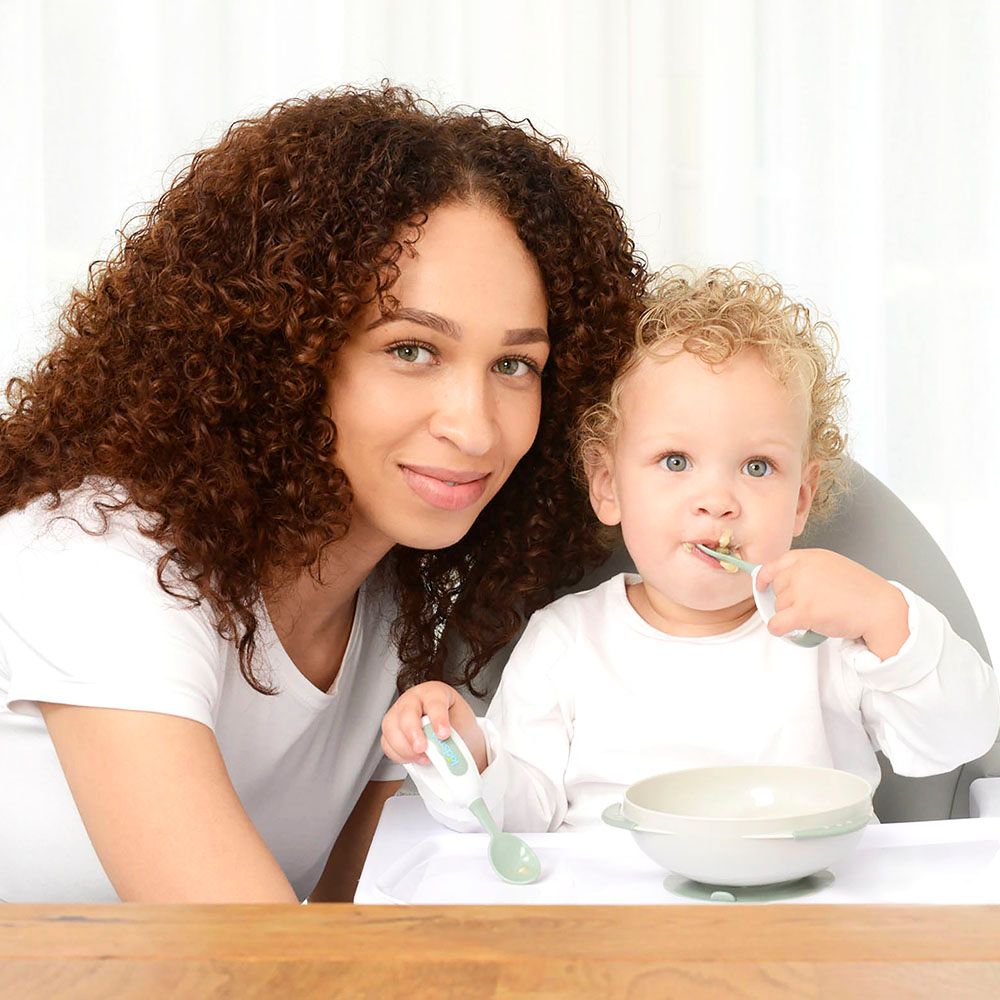 Kidsme - Toddler Spoon And Fork Set - Aquamarine