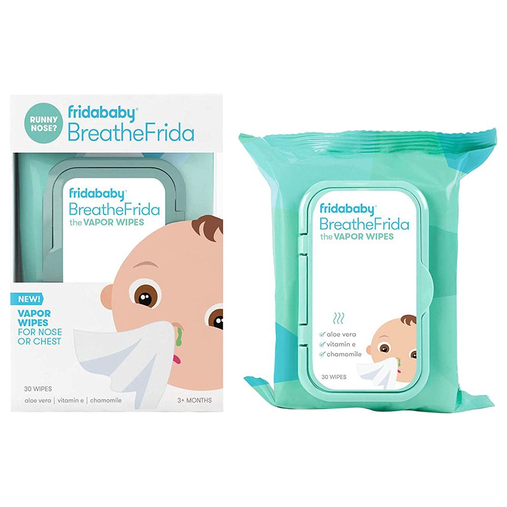 Frida Baby - BreatheFrida Baby Vapor Wipes For Nose Or Chest