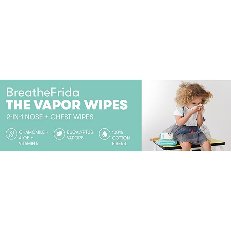 Frida Baby - BreatheFrida Baby Vapor Wipes For Nose Or Chest