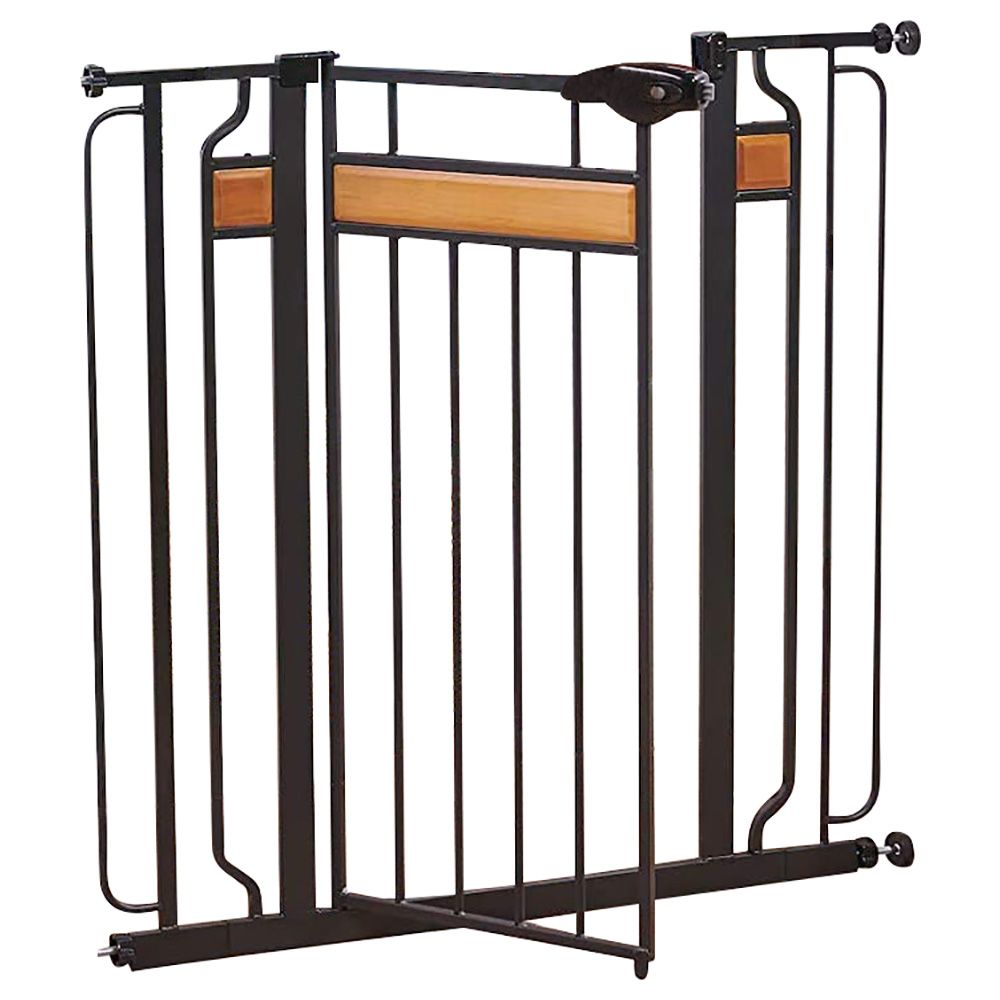 Regalo - Home Accents Extra Tall Designer Baby Gate - Black