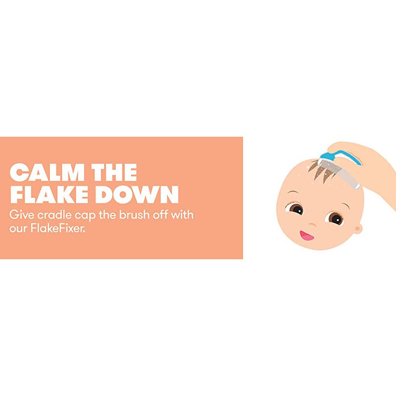 Frida Baby - DermaFrida FlakeFixer 3Step Cradle Cap System 