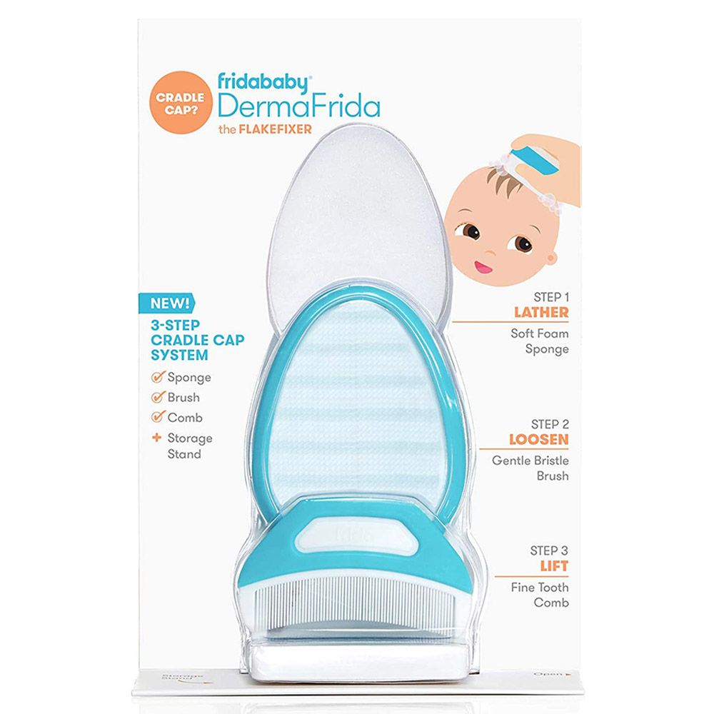 Frida Baby - DermaFrida FlakeFixer 3Step Cradle Cap System 