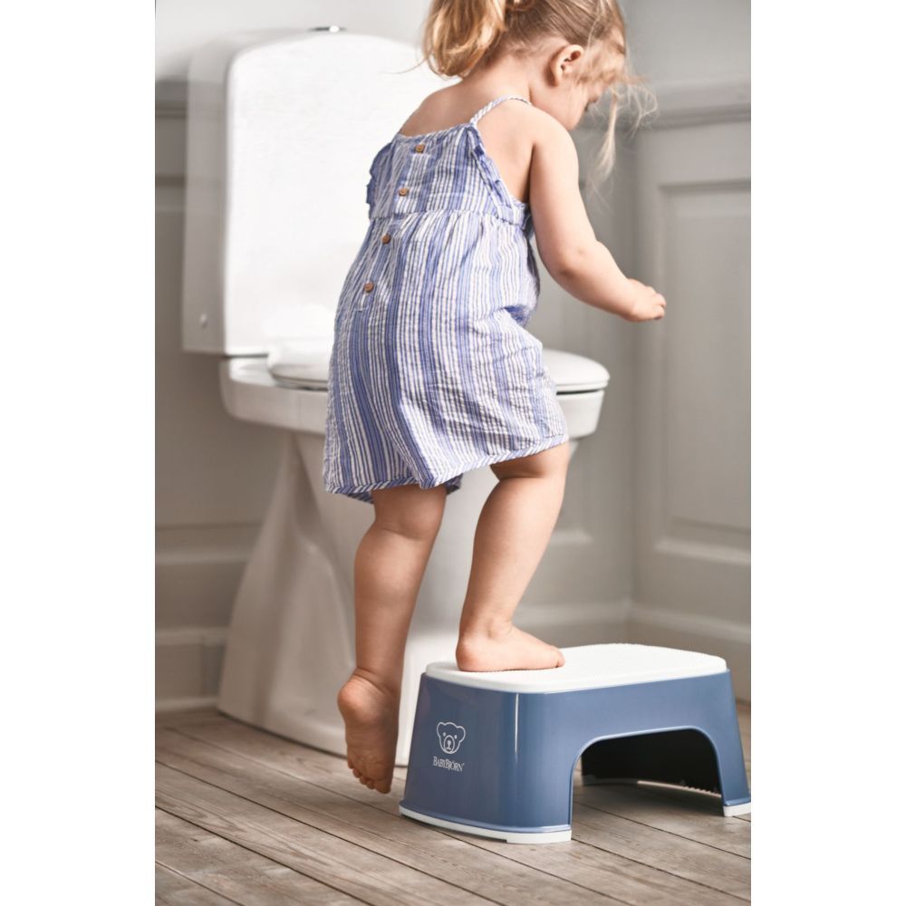 Babybjorn - Step Stool - Deep Blue/White