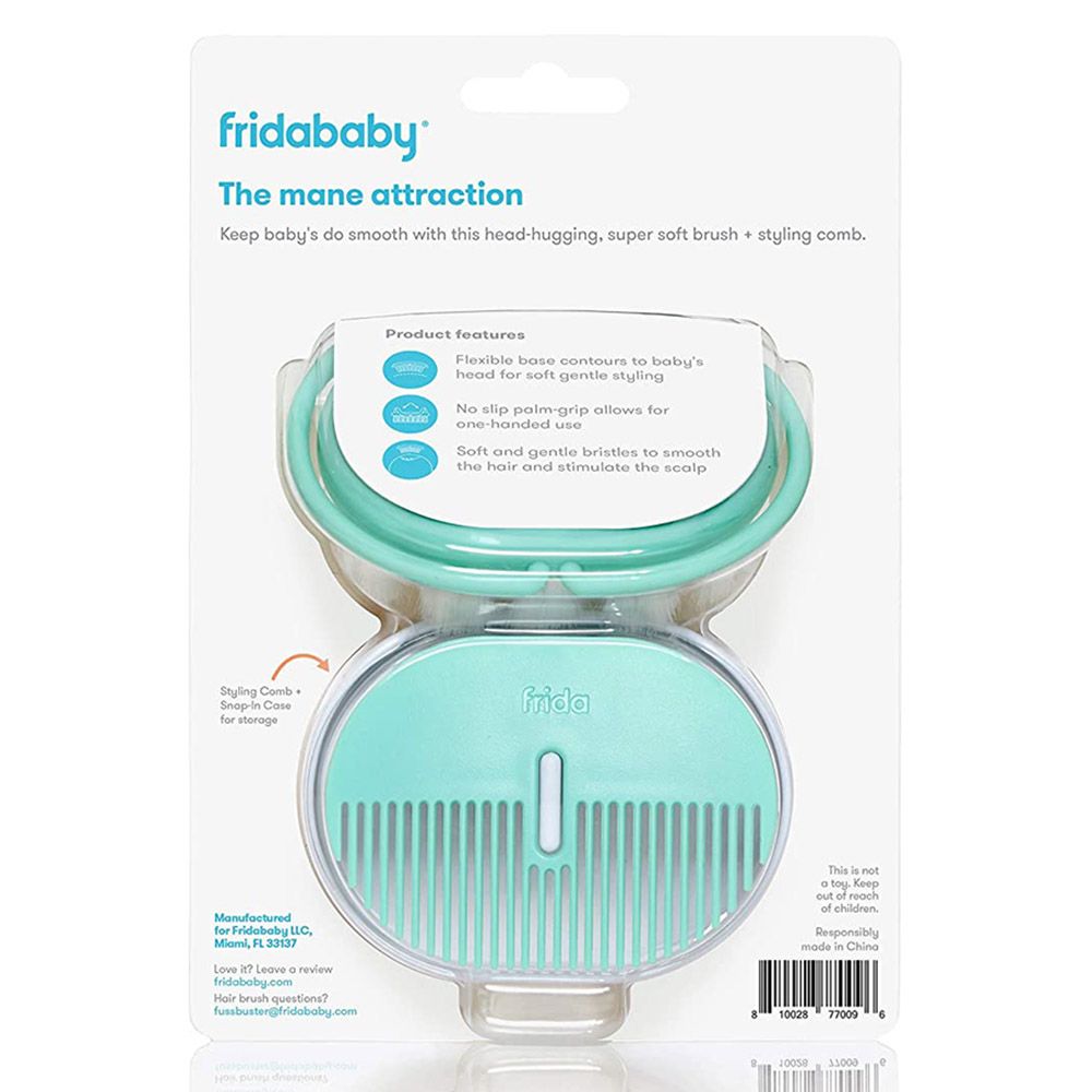 Frida Baby - Baby Head-Hugging Hairbrush And Styling Comb Set