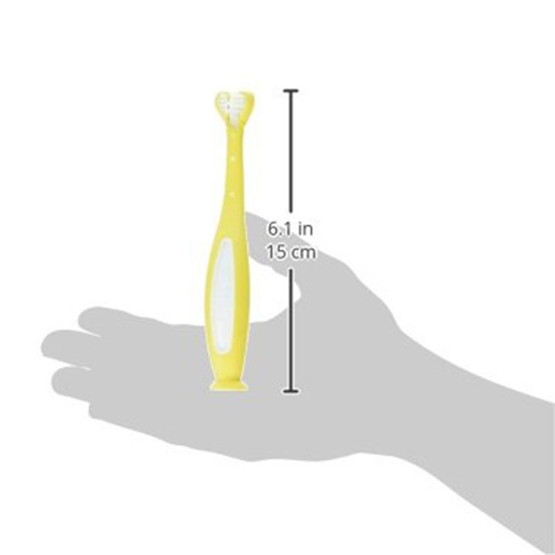 فرايدابيبي - فرشاة حاضنة لأسنان الأطفال - أصفر