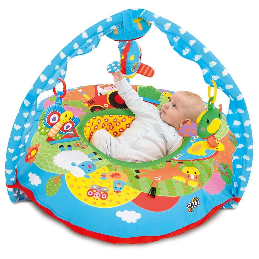 Galt Toys - Playnest & Gym Farm Baby Activity & Floor Seat