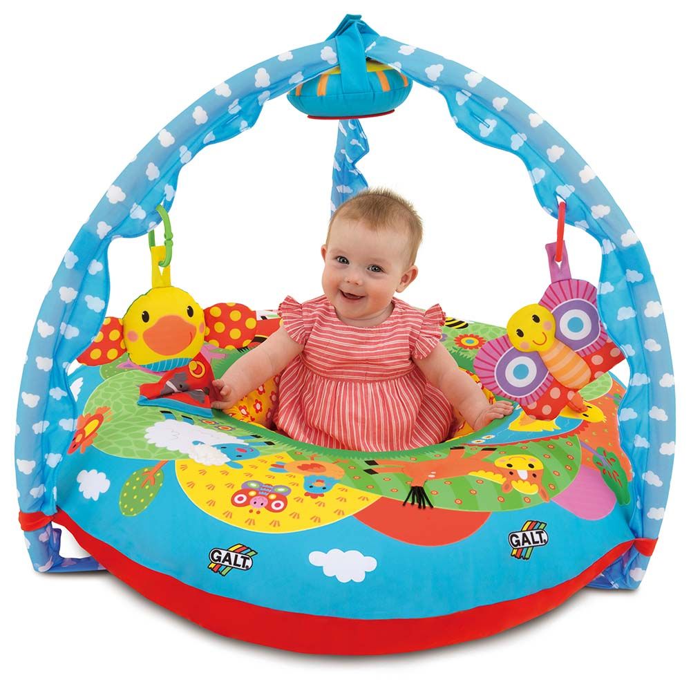 Galt Toys - Playnest & Gym Farm Baby Activity & Floor Seat