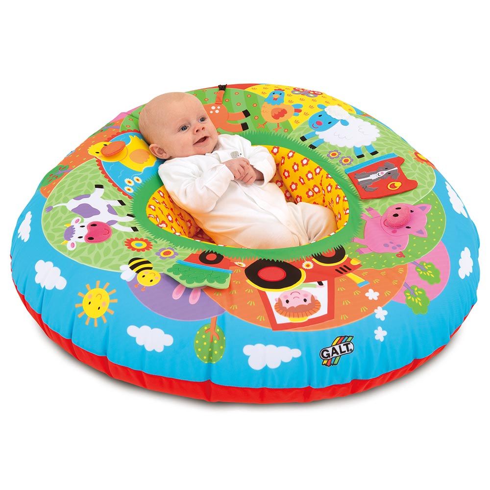 Galt Toys - Playnest & Gym Farm Baby Activity & Floor Seat