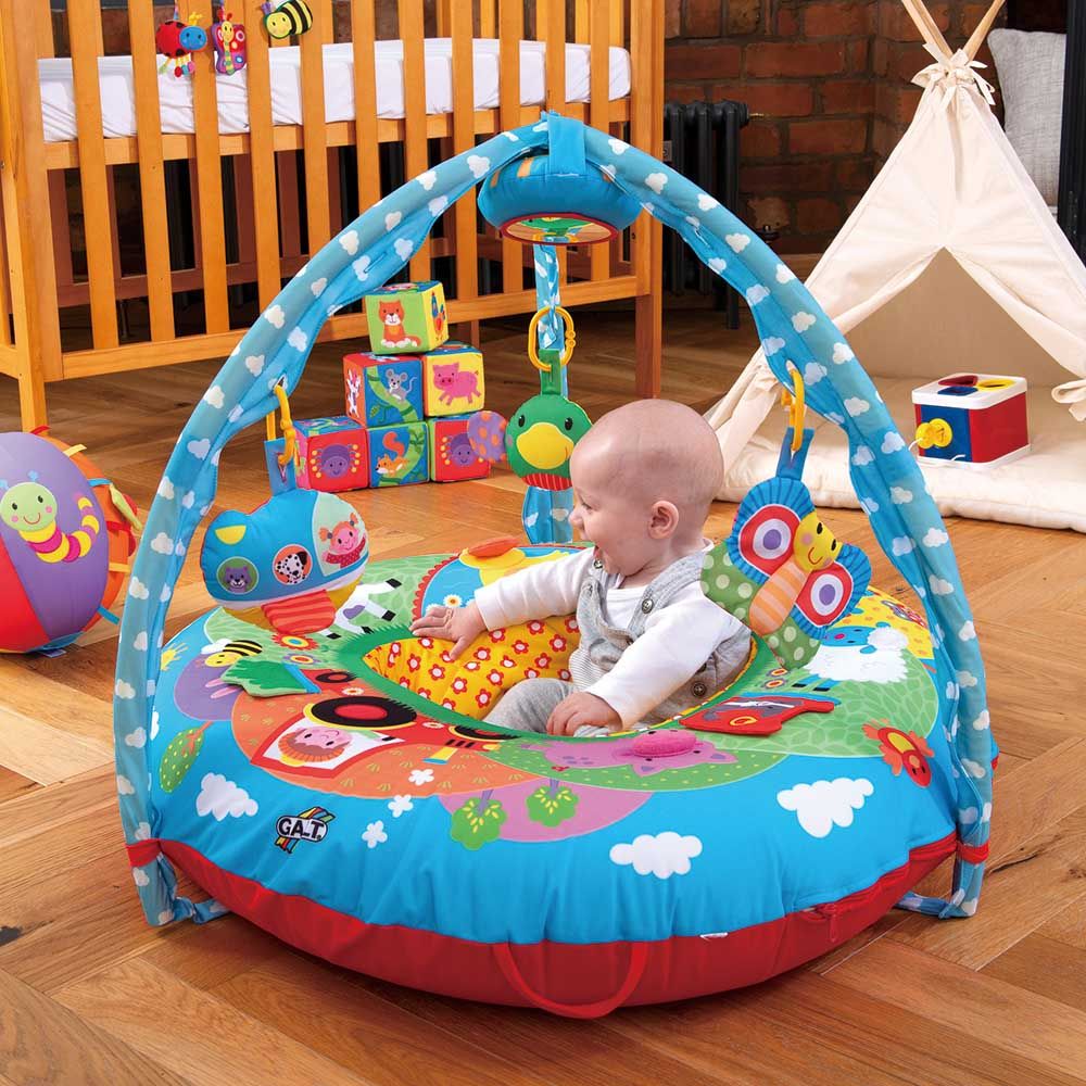 Galt Toys - Playnest & Gym Farm Baby Activity & Floor Seat