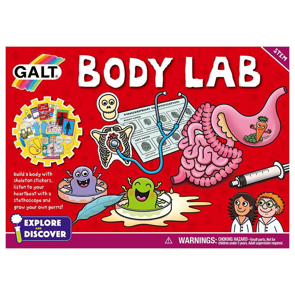 Galt Toys - STEM Body Lab Biology Science Kit